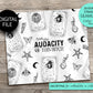 Seamless the lion the witch the audacity of this bitch 20 ounce wrap for sublimation, waterslide High res PNG digital file- Straight only