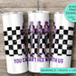 SEAMLESS you can't hex with us 20 ounce tumbler wrap for sublimation, waterslide High res PNG digital file- Straight only