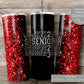 SEAMLESS 20 ounce straight Senior 2023 tumbler wrap for sublimation, waterslide High res PNG digital file- Straight only