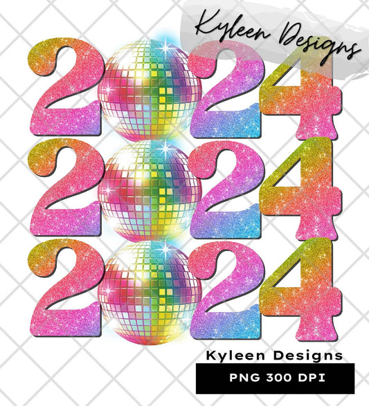 Welcome 2024 High res 300 dpi PNG digital file for sublimation, DTF, DTG, printable vinyl etc