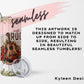 SEAMLESS Jingle Bell rock 20 ounce wrap for sublimation, vinyl, waterslide etc High res PNG digital file- Straight only