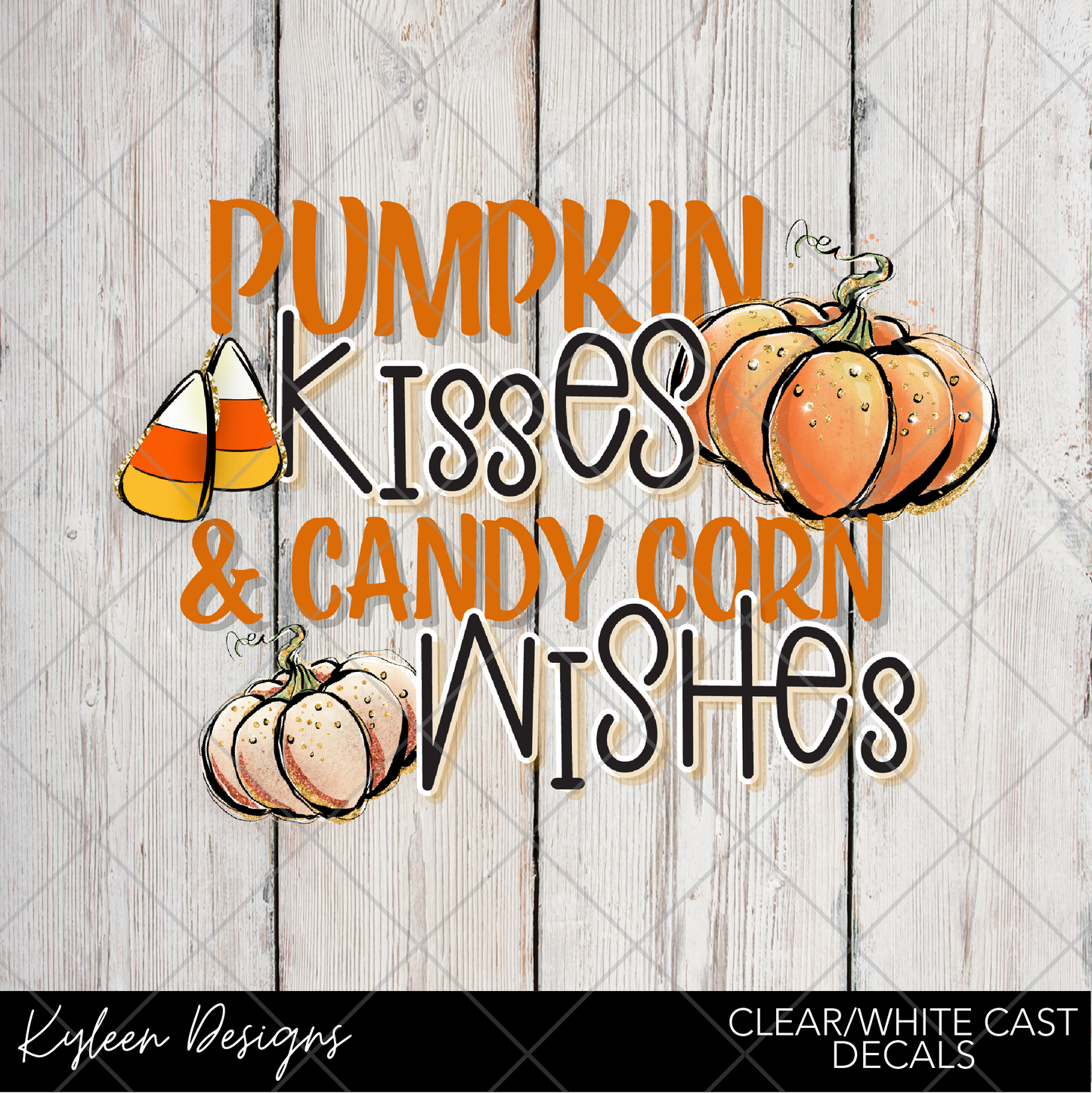 DreamCast™ Clear or White Cast- Pumpkin Kisses