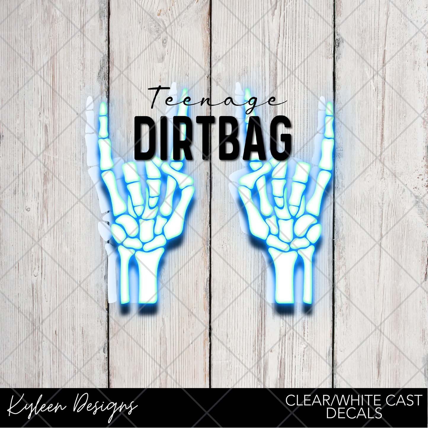 DreamCast™ Clear or White Cast- We wear Pink- Teenage Dirtbag