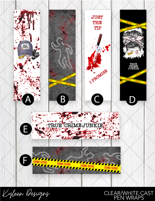 DreamCast™ Clear or White Cast Vinyl-True Crime