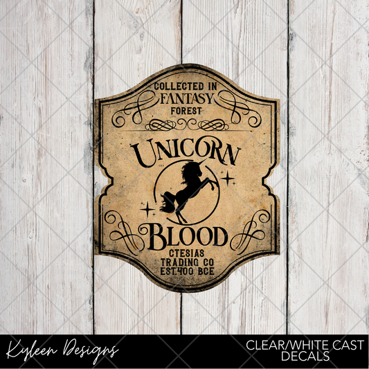 DreamCast™ Clear or White Cast- Unicorn Blood