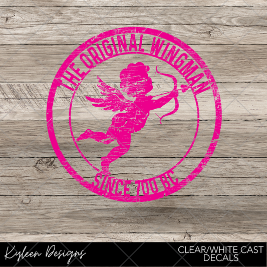 DreamCast™ Clear or White Cast Vinyl-Wingman Pink